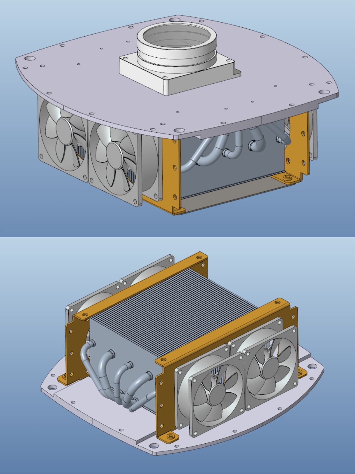 Heat Dissipation structure Структура рассеивания тепла